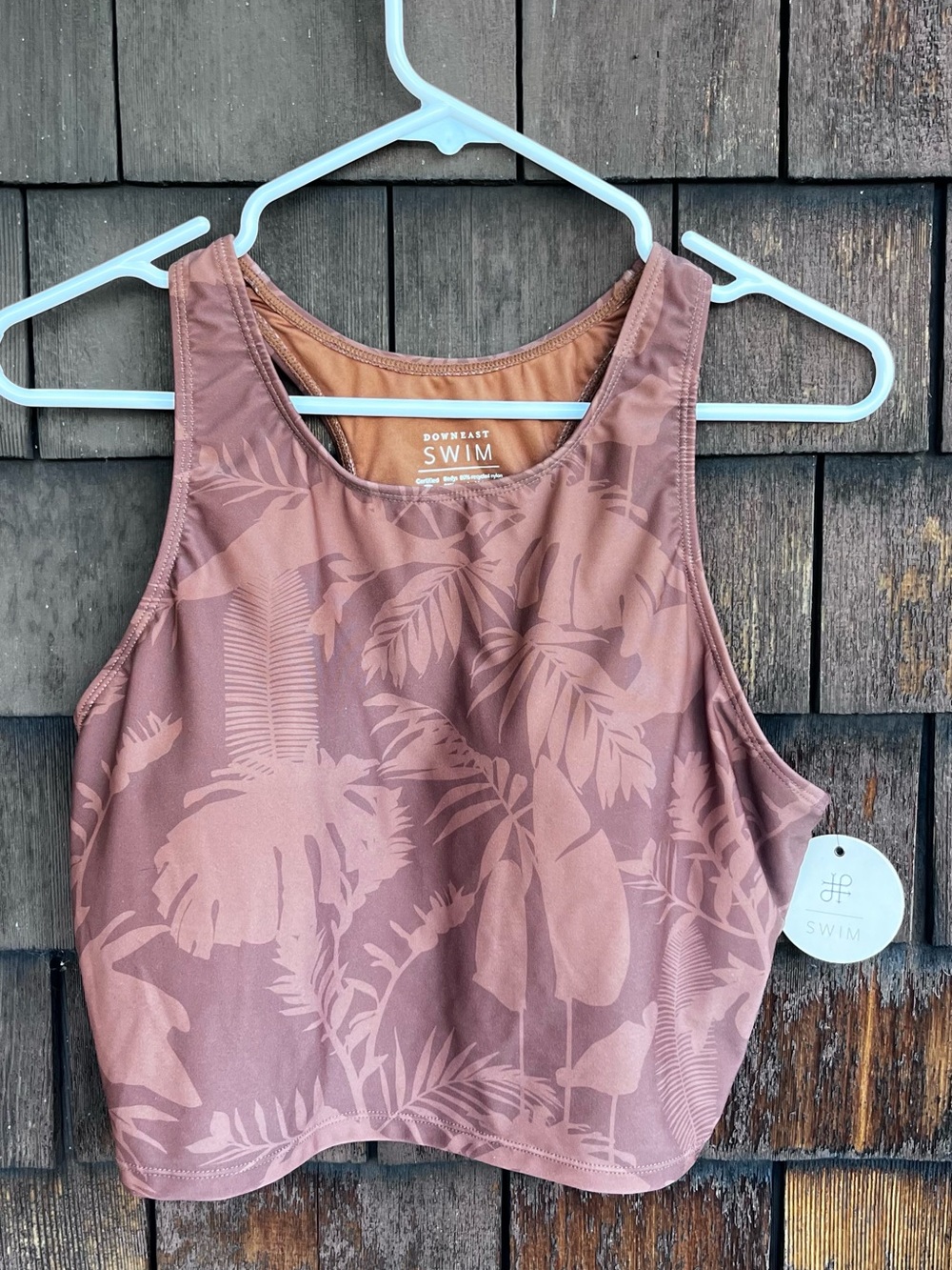 NWT Downeast Swim sporty tankini Gulf Coast
